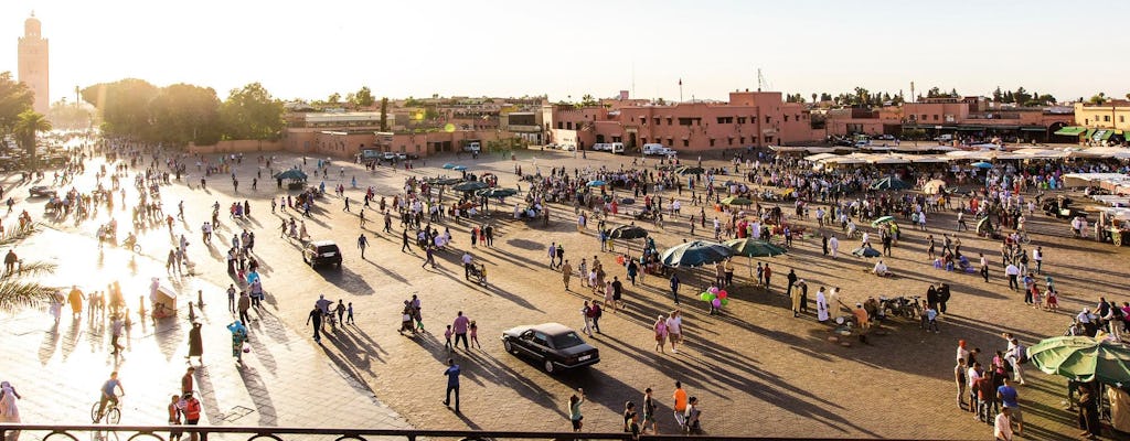 Privétour met Paard en Wagen door Marrakech by Night