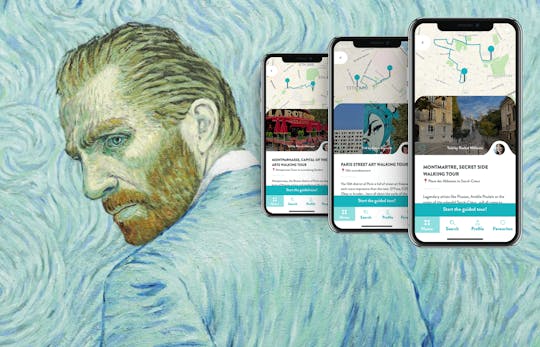 Il meglio degli artisti parigini, 3 tour audioguidati sul tuo telefono