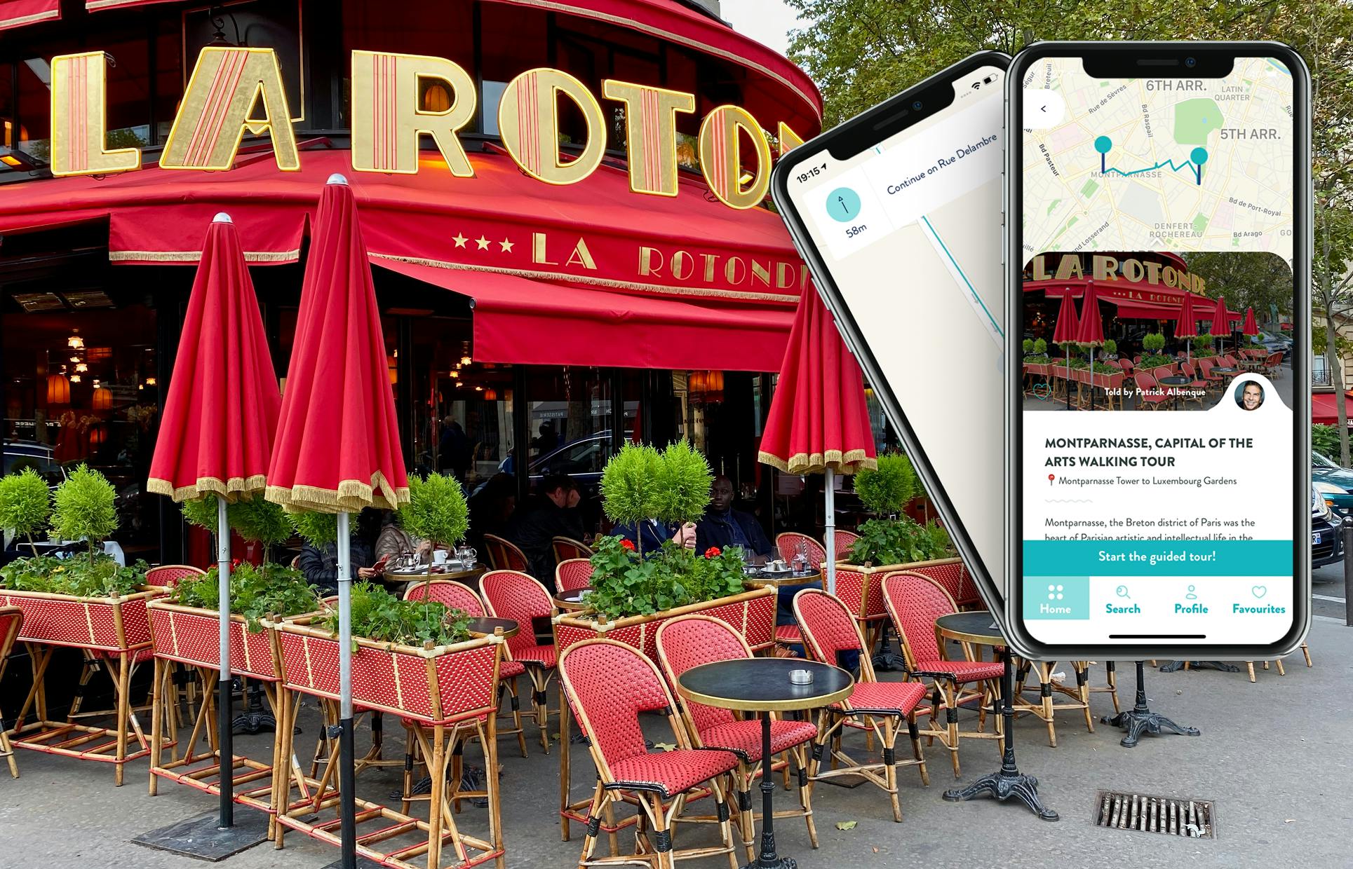 Kunst in Montparnasse: smart wandeling met behulp van een gids op je smartphone