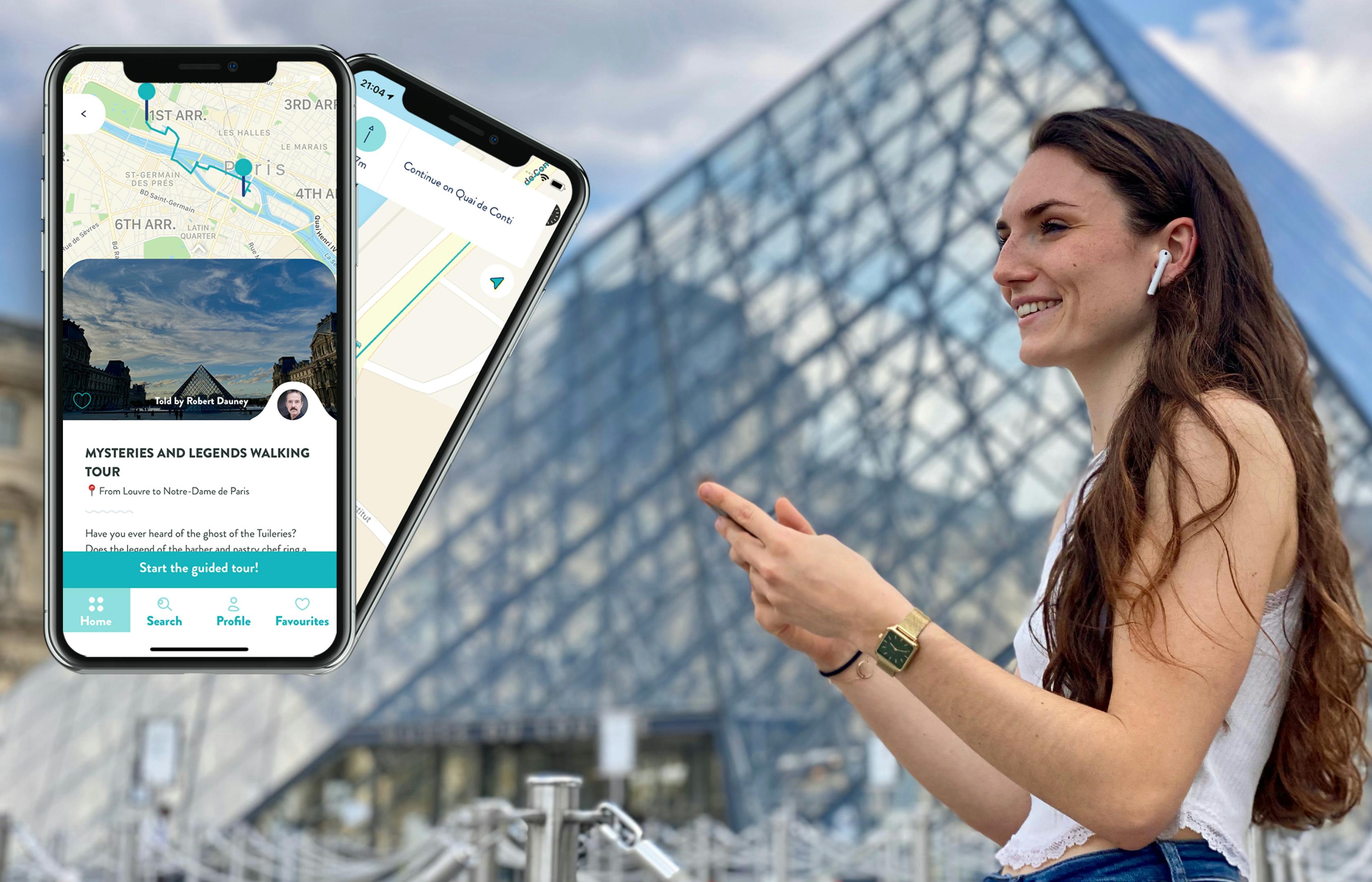 Paris mysteries and legends tour with guide on your smartphone