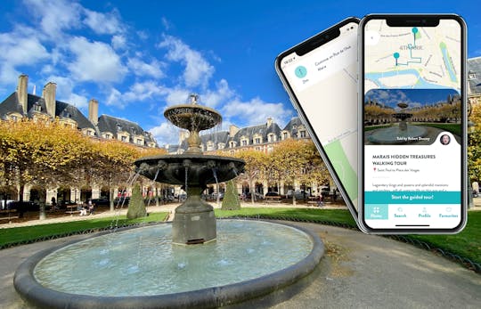 Les trésors cachés du Marais avec un guide sur votre smartphone