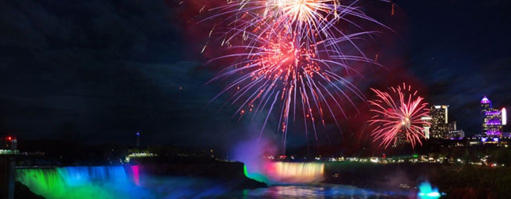 Niagara Falls wieczorna wycieczka w małej grupie z Toronto