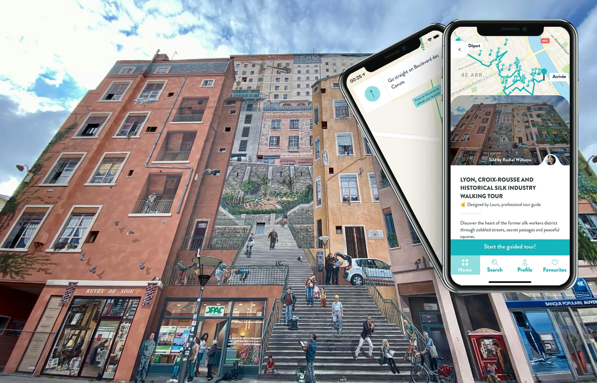 Audio tour of La Croix Rousse district in Lyon on your smartphone Musement