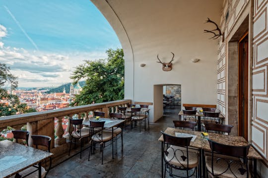 Three-course lunch at the Lobkowicz Palace Café in Prague