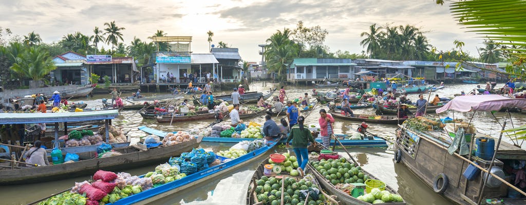 Tour di un giorno del mercato galleggiante di Cai Rang