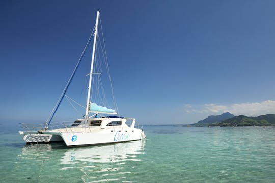 Mauritius east coast catamaran cruise