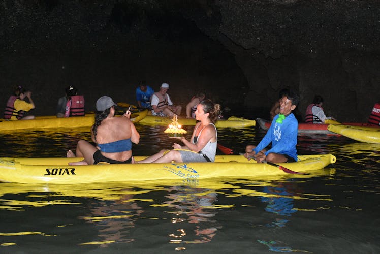 Hong by starlight with sea kayaking and Loi Krathong ceremony