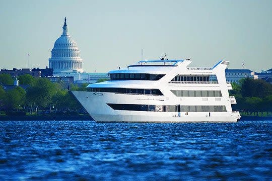 Spirit of Washington DC malerische Bootsfahrt mit Mittagessen mit Buffet