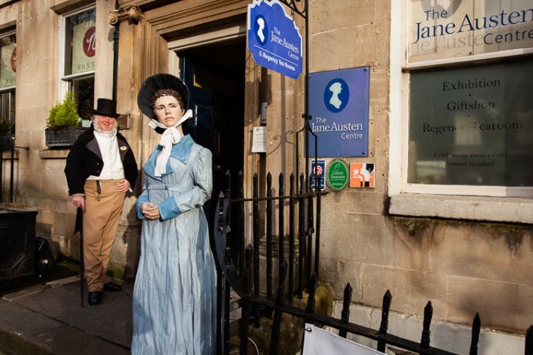 Visite audioguidée à pied de Jane Austen à Bath
