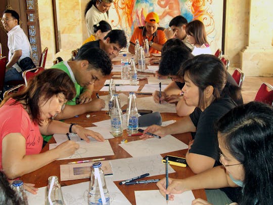 Balinese Painting Workshop by Arma