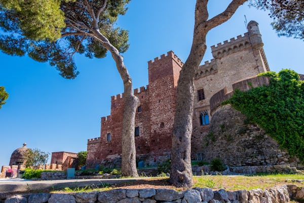 Castle of Castelldefels entrance ticket with audio guide
