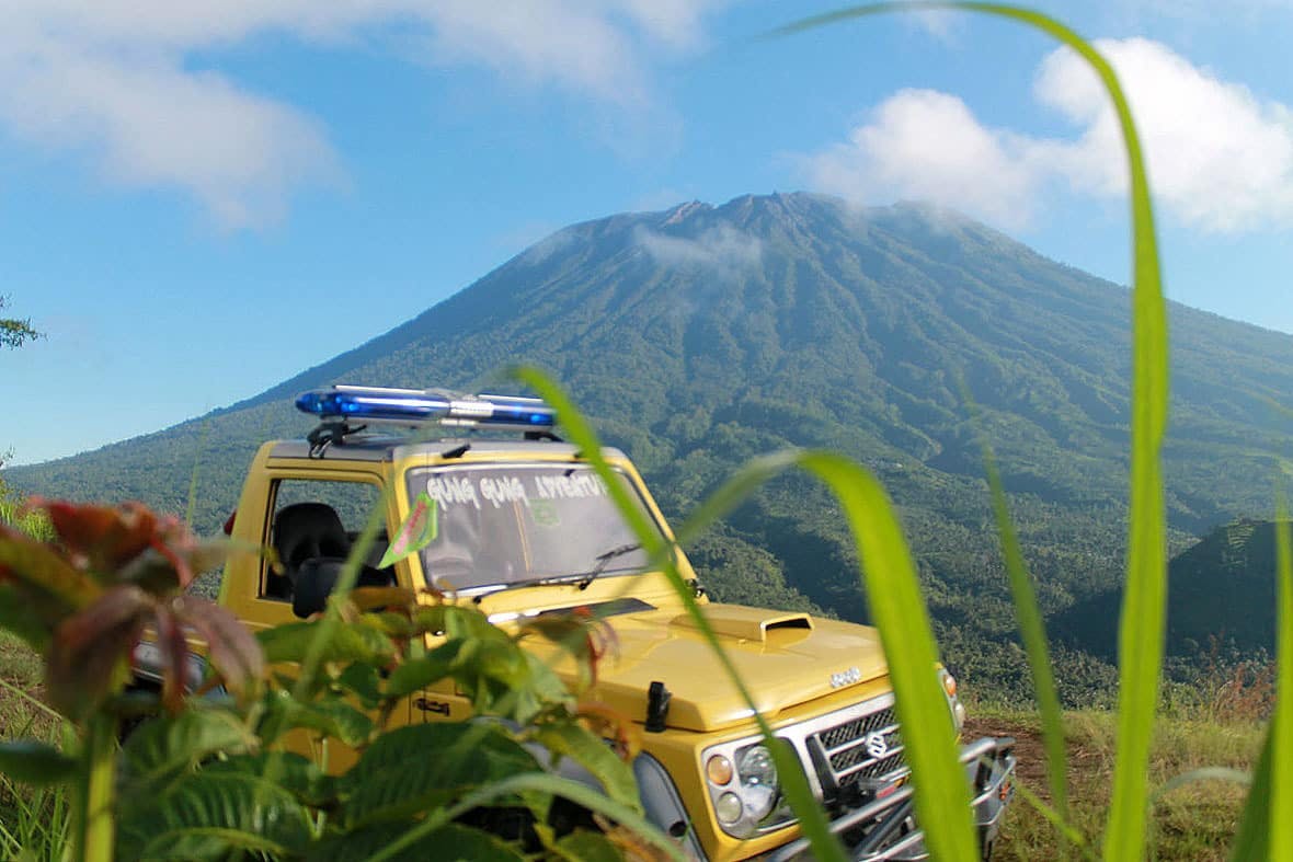 Eastern Bali 4x4 Safari with River Telaga Waja Rafting