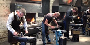 Guided forging hot steel class in Footscray