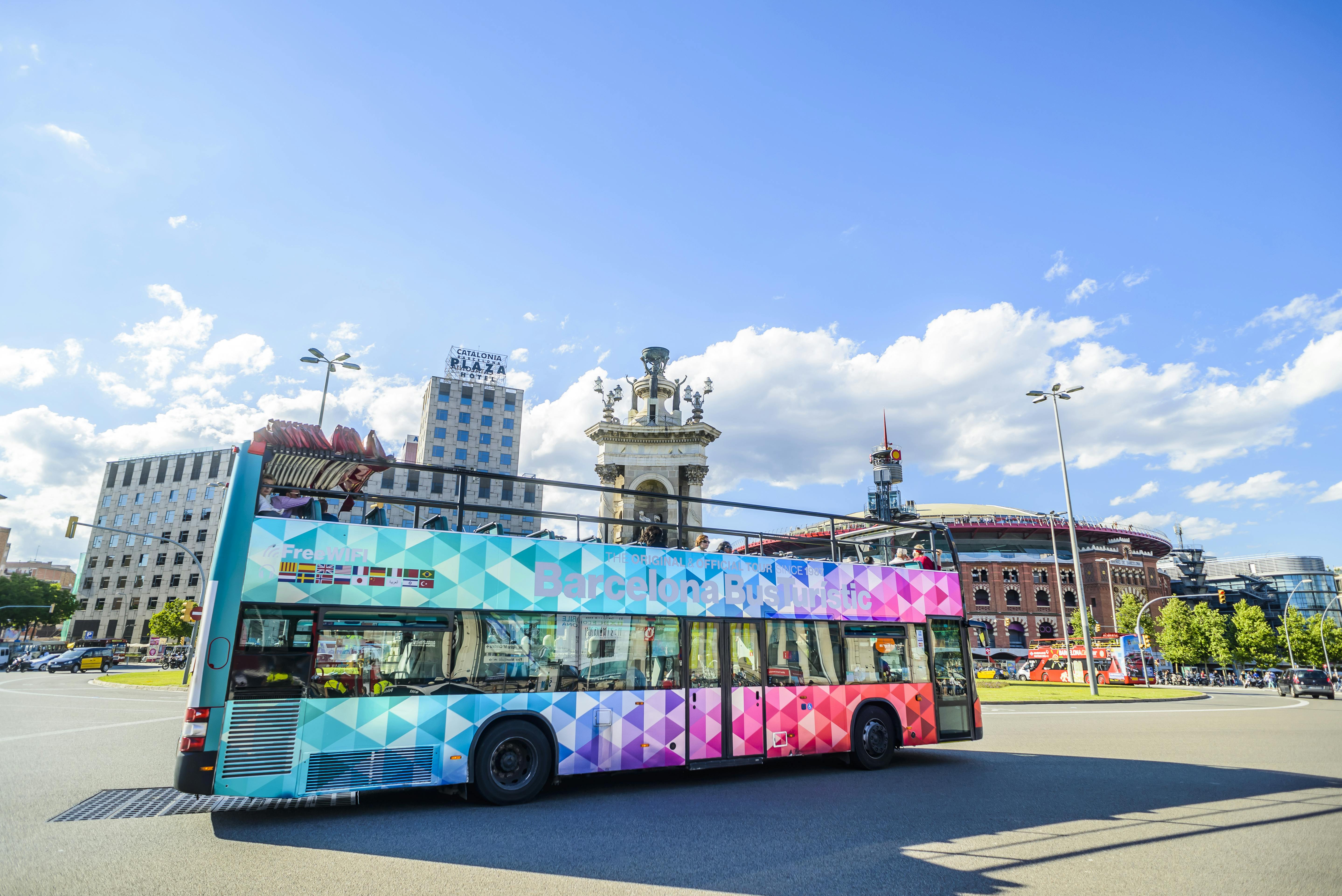 City Sightseeing Hop-on-Hop-off-Bustour durch Barcelona