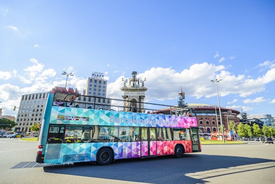 Wycieczka autobusowa typu hop-on hop-off po Barcelonie