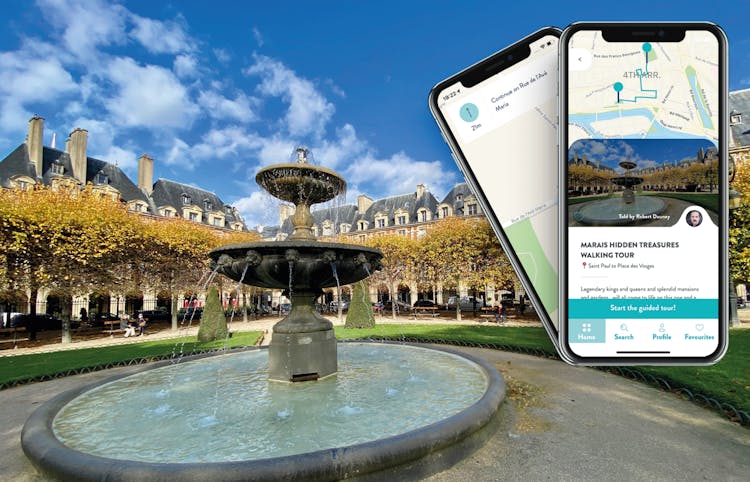 Seine river cruise and Marais walking tour on your smartphone