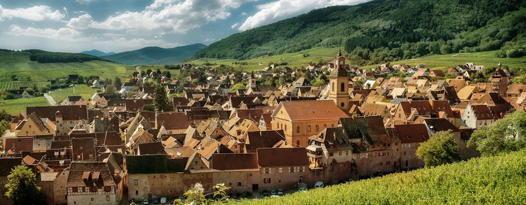 Full-day convertible car excursion on the Alsace wine route