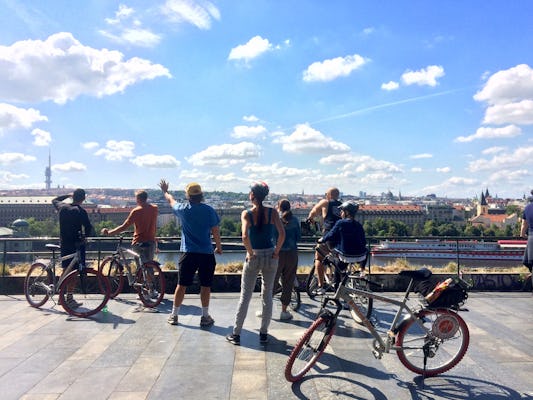 Panoramische fietstocht door de Praagse Burcht