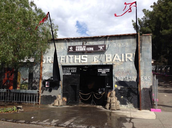 Guided forging hot steel class in Footscray