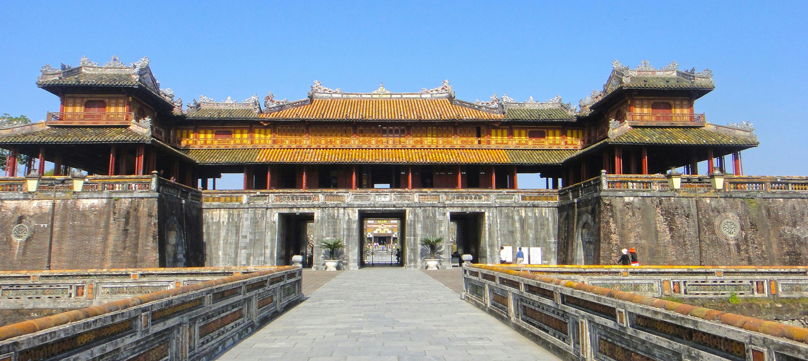 Half day tour  Hue imperial city and a boat trip on
