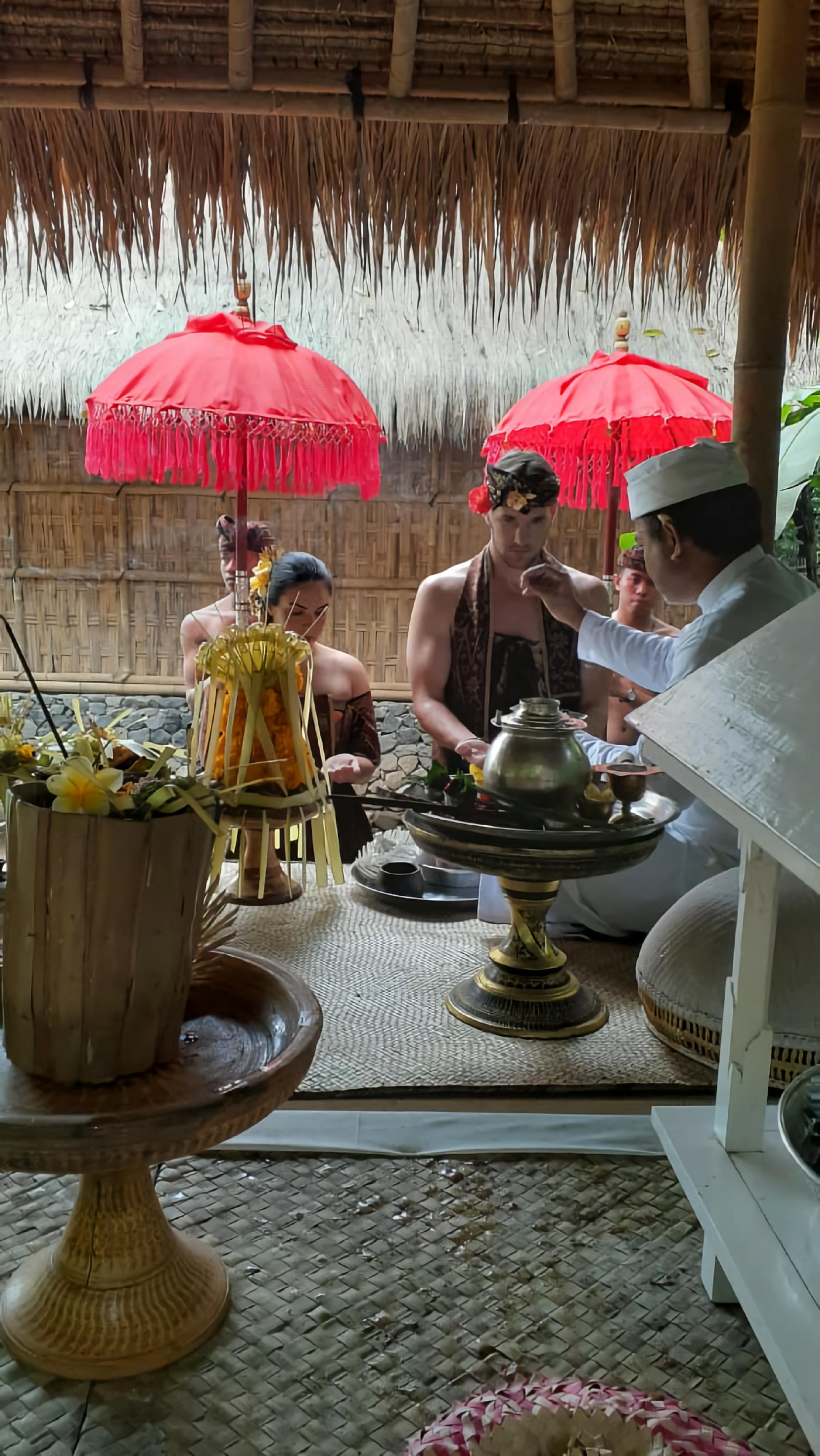 Forfait cérémonie de bénédiction lune de miel à Bali