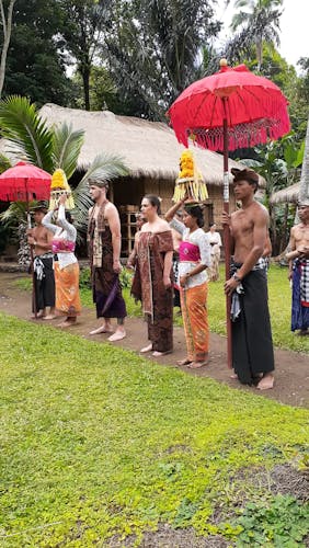 Bali honeymoon blessing ceremony package