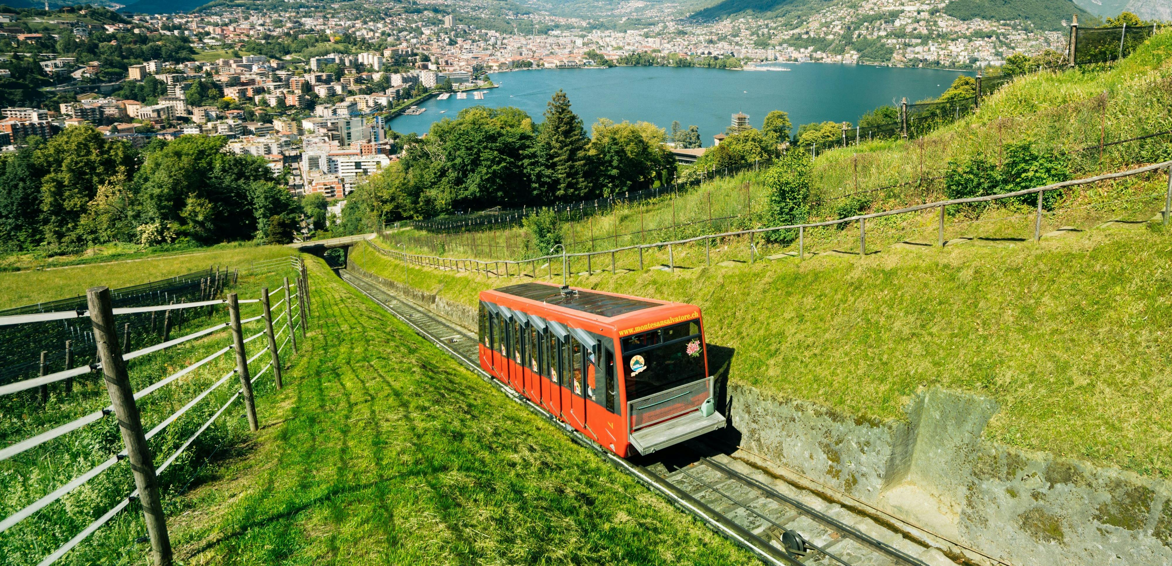 Ticket for Mount San Salvatore funicular and museum