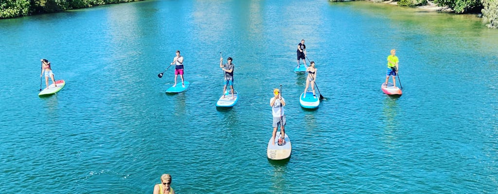 Kayak and stand-up paddle combo tour