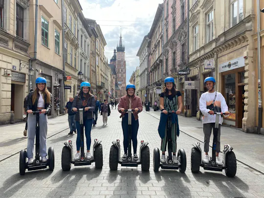 Guided Krakow self-balancing scooter tour of the old town