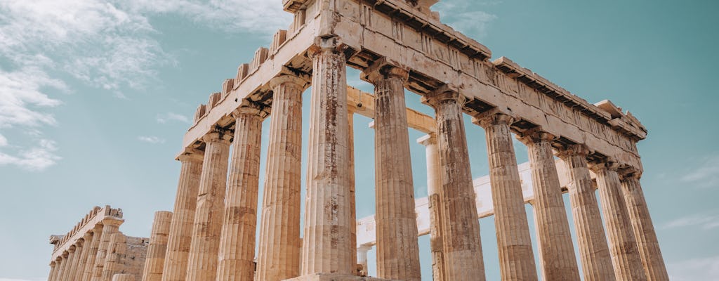 Visite à pied d'Athènes avec un local