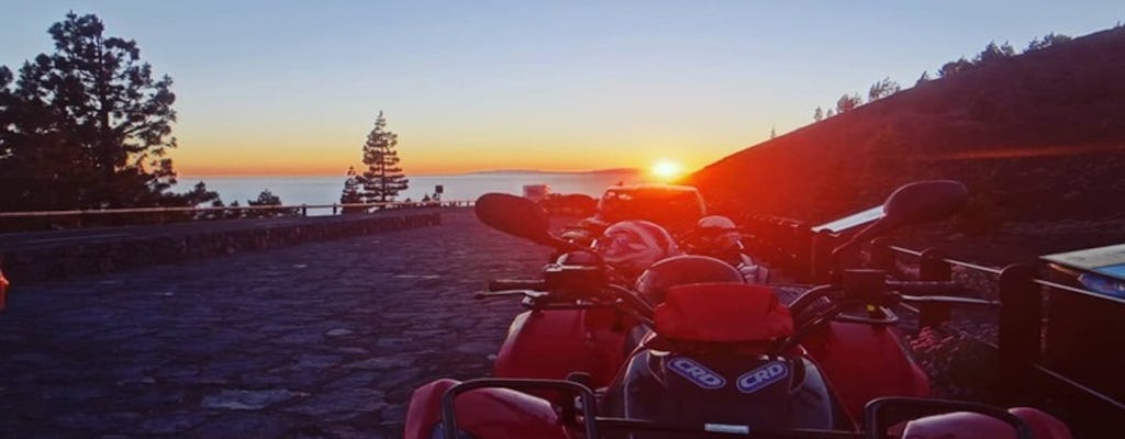 Excursión en quad por el Teide al atardecer