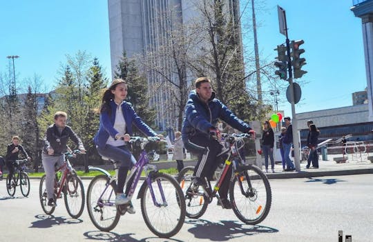 Visite privée à vélo de 2 heures à Ekaterinbourg
