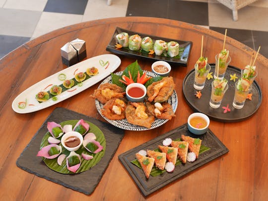 Clase magistral de tapas tailandesas