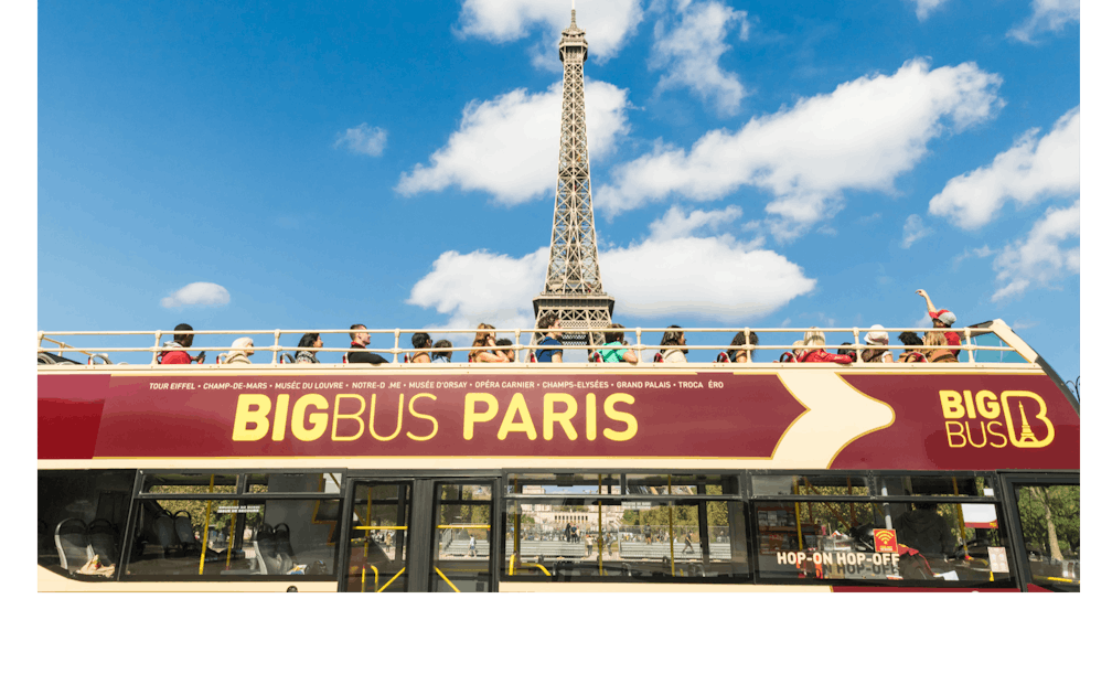 The Ultimate Paris Adventure Starts Here Book The Big Bus Tour Blue Route - oic3tkt