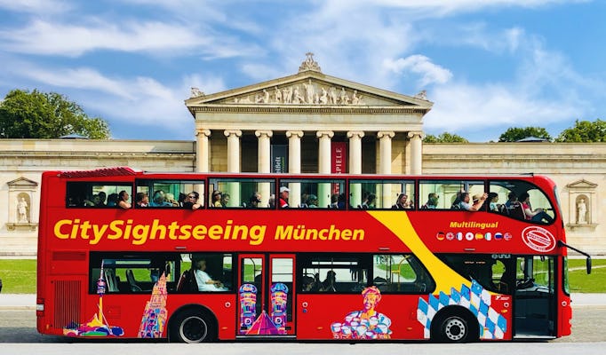 Tour di un'ora in autobus turistico della città a Monaco di Baviera