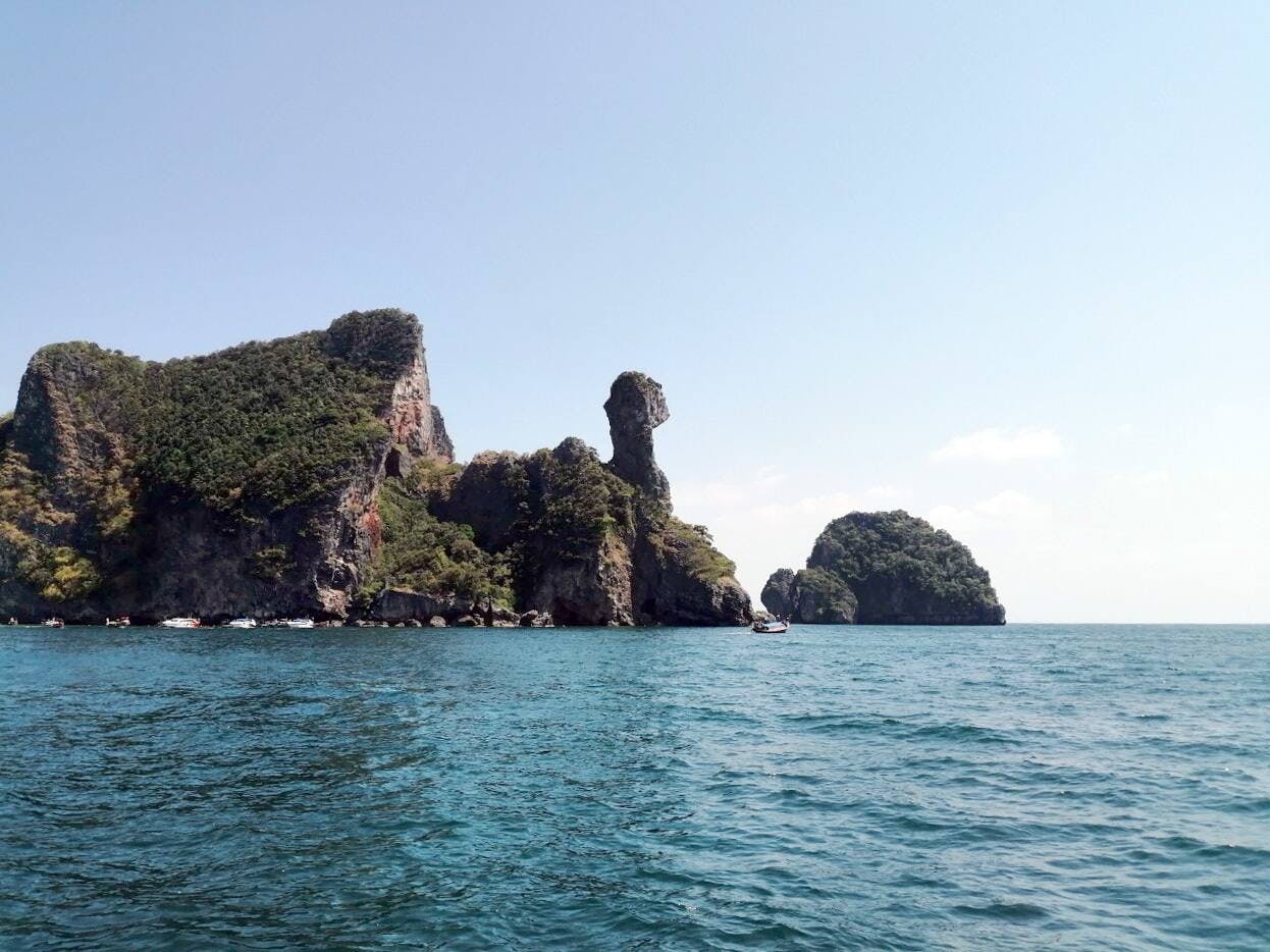 Excursion en hors-bord dans les îles d'Andaman