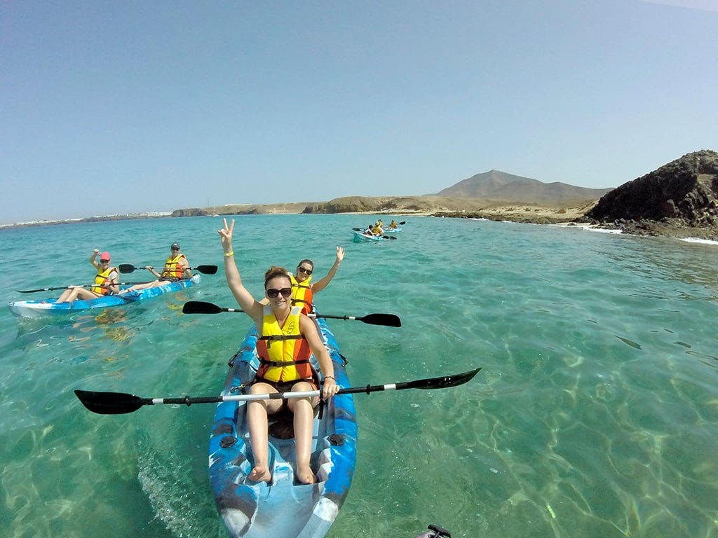 Lanzarote Kayaking & Snorkelling Experience