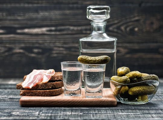 Premium 4-hours vodka and food tasting tour in Szczecin
