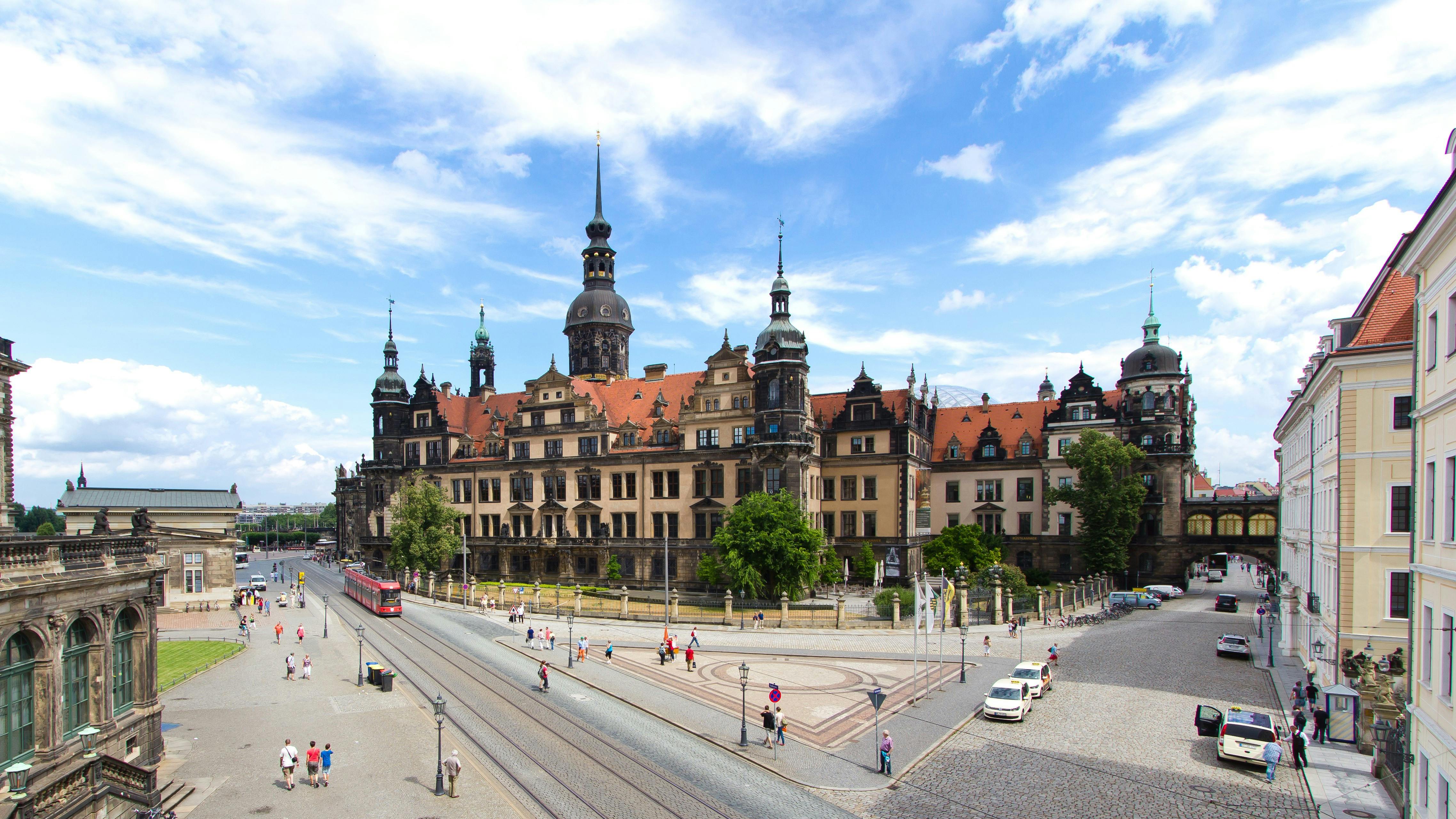 Tour della città di Dresda con visita al Residence Palace