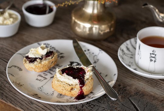 Festive afternoon tea at Swan at the Globe with guided tour