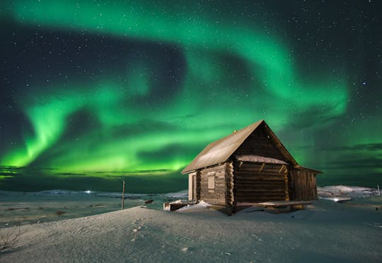 A jornada para encontrar a excursão guiada privada Aurora