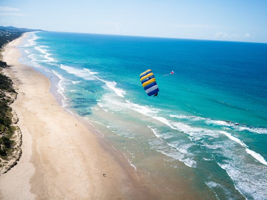 Skydiving experience over Noosa