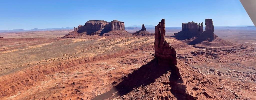 Visite panoramique en avion combiné de Monument Valley et du parc national de Canyonlands