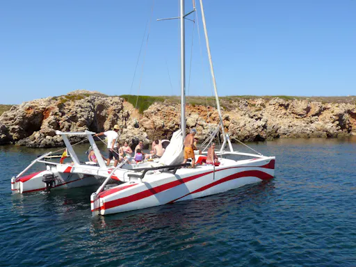 Exclusive Catamaran Cruise from Fornells