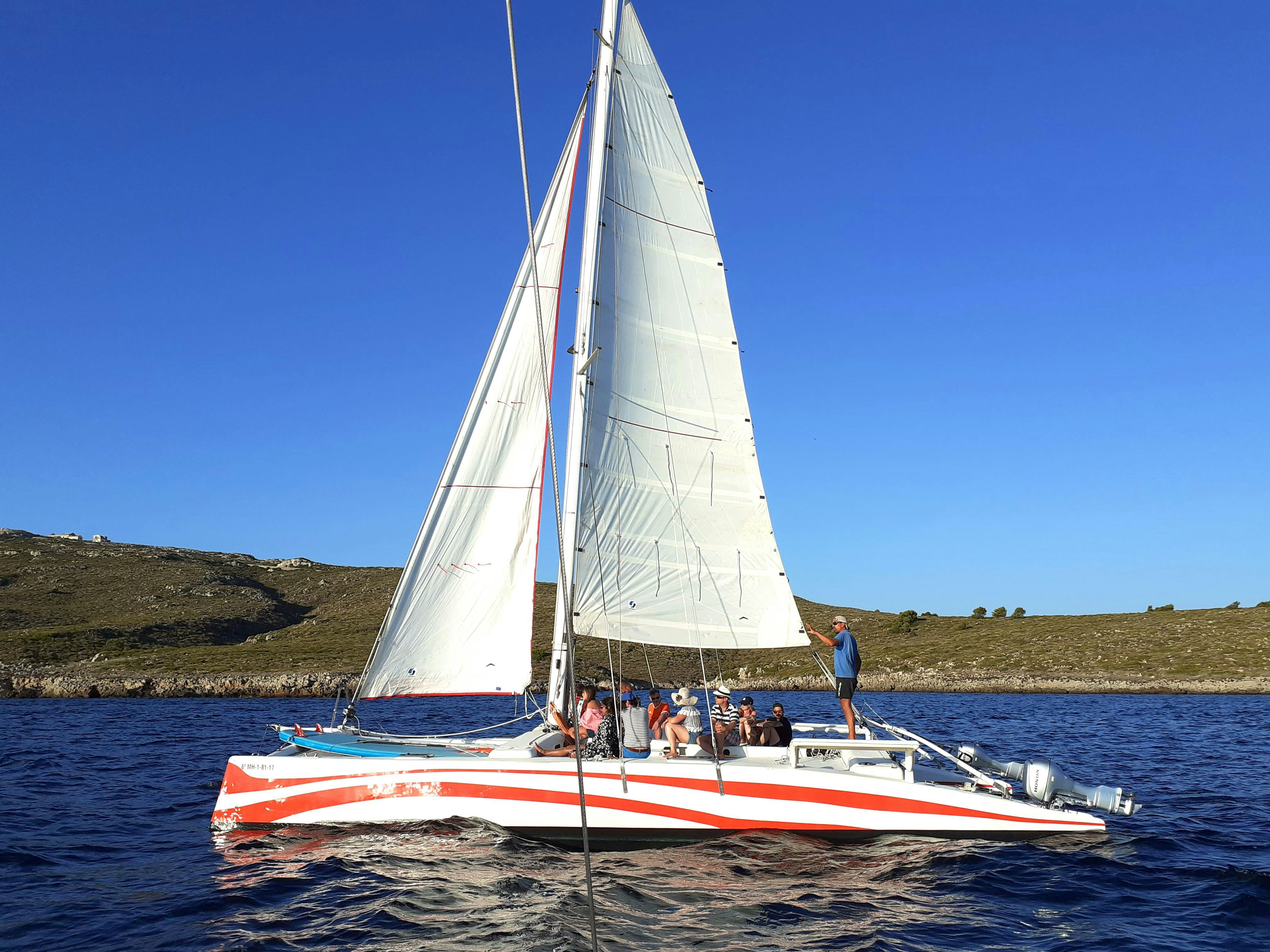 Exclusive Catamaran Cruise from Fornells