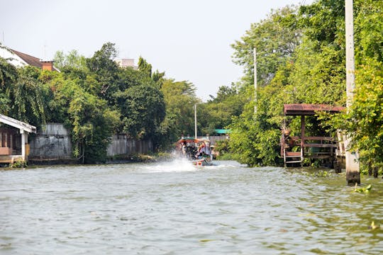 Visite privée des canaux de Bangkok et du temple Wat Arun