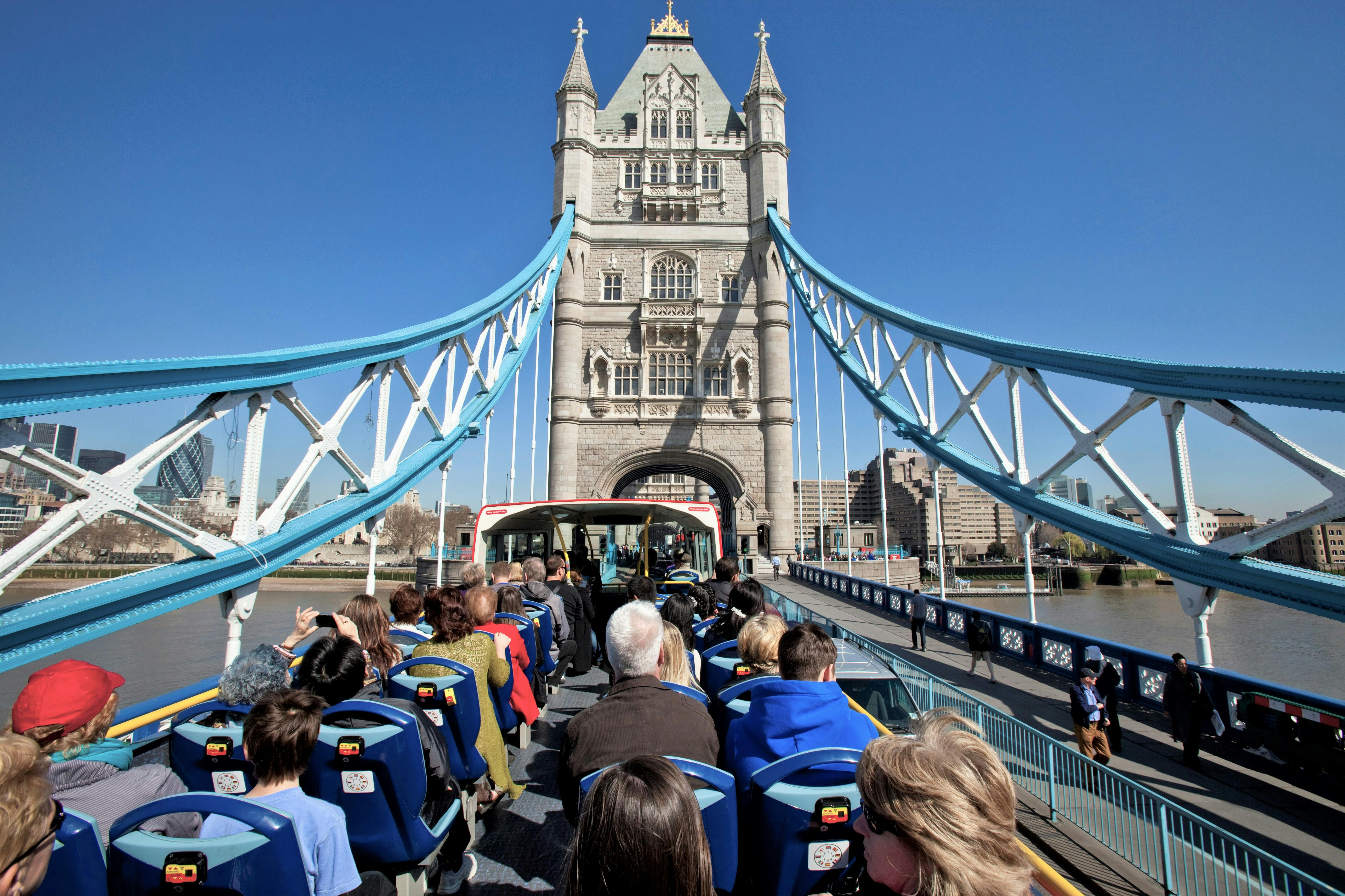 Tour de descubrimiento de Londres con paradas libres en Tootbus