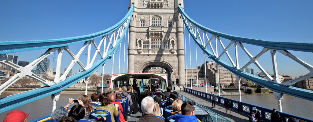 Wycieczka odkrywcza po Londynie z możliwością wsiadania i wysiadania autobusem Tootbus