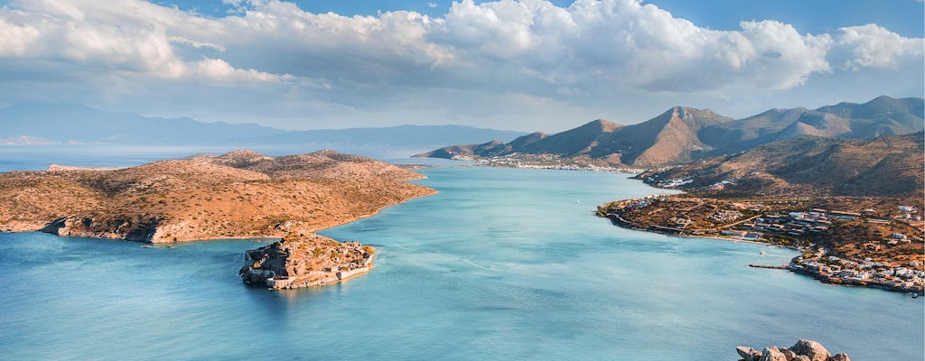Tour privado de lujo de Mirabello con Spinalonga y Agios Nikolaos desde Heraklion