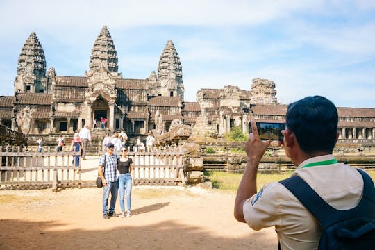 Tour privato di mezza giornata del tempio del gruppo di Roluos vicino a Siem Reap